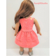 Suzette Dress and Top Pattern designed to fit 18" Doll such as American Girl - S