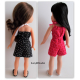 Pillowcase and Halter Romper for 14 and 14.5 dolls suzymstudio