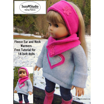 Ear and Neck Warmer Tutorial SuzyMStudio