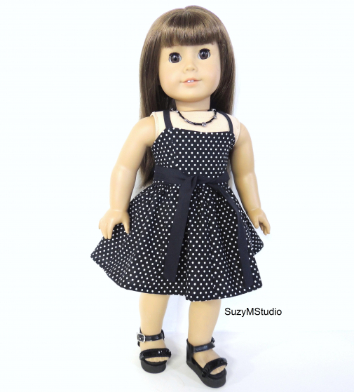Marie Dress Sewing Pattern for 18 inch dolls