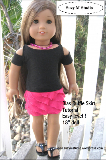 Free Bias Skirt Tutorial