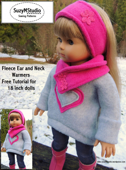 Ear and Neck Warmer Tutorial SuzyMStudio