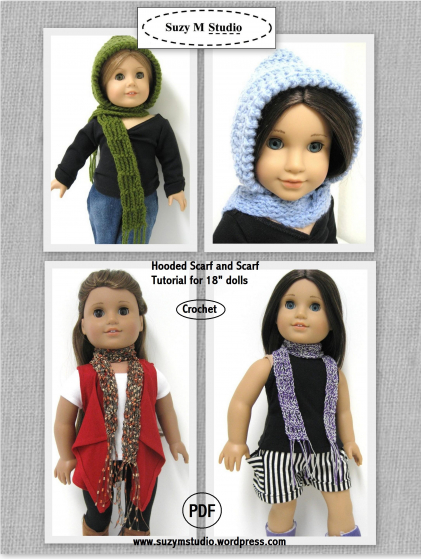 Free Hooded Scarf Tutorial - Crochet