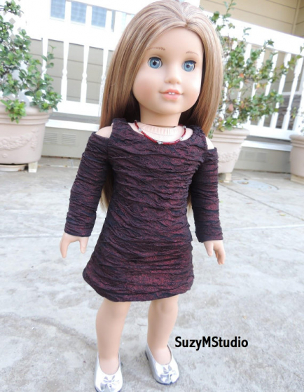 Open Shoulder T-shirt and Dress