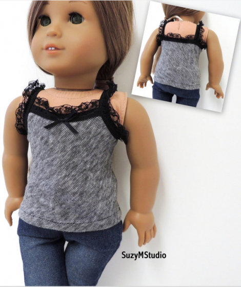 Knit Maxi Dress and Cami Top