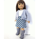 Maxi Skirt Pattern for 18 inch dolls