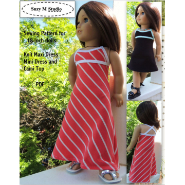 Knit Maxi Dress and Cami Top