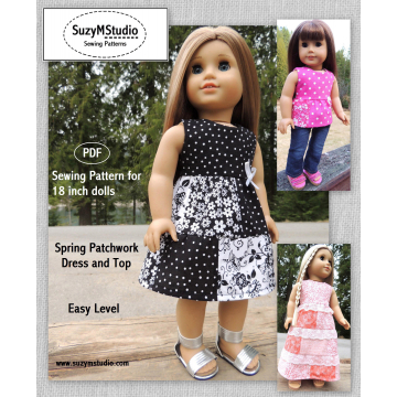 Spring Patchwork Dress and Top