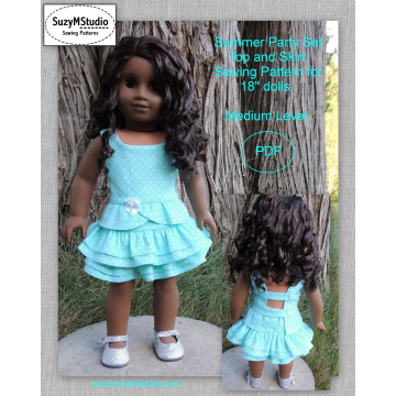 Summer Party Set Top and Skirt